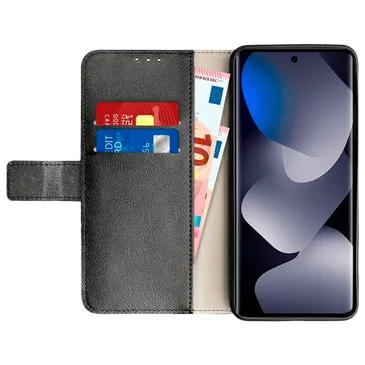 Just in Case PU-Leather Book Case Black Xiaomi Redmi Note 15/15 5G