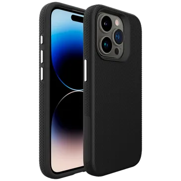 Just in Case Rugged TPU Back Cover Noir Apple iPhone 16 Pro