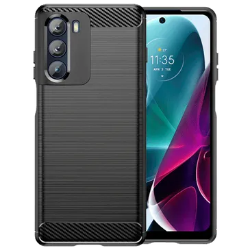 Just in Case Rugged TPU Back Cover Noir Motorola Moto G200 5G