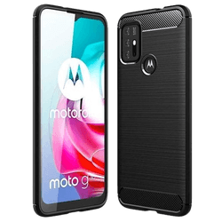 Just in Case Rugged TPU Back Cover Black Motorola Moto G30