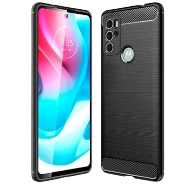 Just in Case Rugged TPU Back Cover Noir Motorola Moto G60s