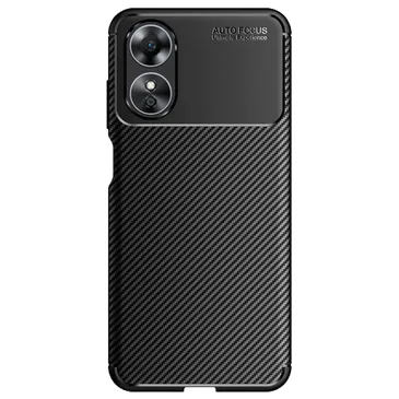 Just in Case Rugged TPU Back Cover Noir OPPO A17
