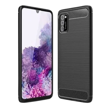 Just in Case Rugged TPU Back Cover Noir Samsung Galaxy A02s