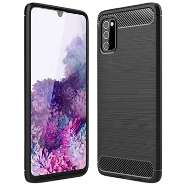 Just in Case Rugged TPU Back Cover Noir Samsung Galaxy A03s