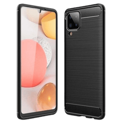 Just in Case Rugged TPU Back Cover Black Samsung Galaxy A12