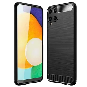 Just in Case Rugged TPU Back Cover Noir Samsung Galaxy A22 4G