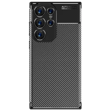 Just in Case Rugged TPU Back Cover Noir Samsung Galaxy S23 Ultra