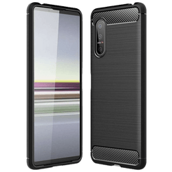 Just in Case Rugged TPU Back Cover Noir Sony Xperia 10 III