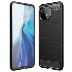Just in Case Rugged TPU Back Cover Svart Xiaomi Mi 11 Lite