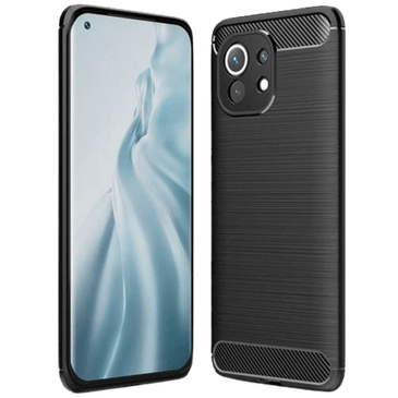 Just in Case Rugged TPU Back Cover Black Xiaomi Mi 11