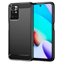 Just in Case Rugged TPU Back Cover Black Xiaomi Redmi 10/10 (2022)