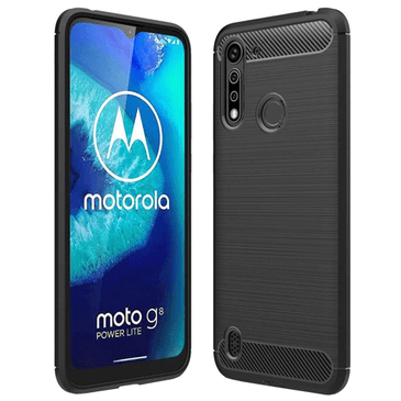 Just in Case Rugged TPU Case Black Motorola Moto G8 Power Lite