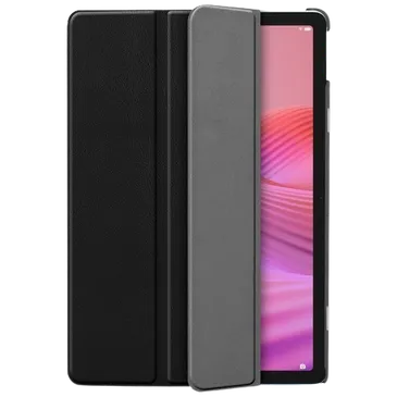 Just in Case Smart Tri-Fold Coque Noir Lenovo Tab