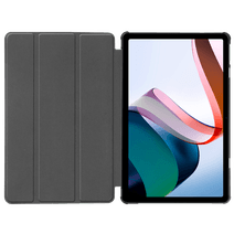 Just in Case Smart Tri-Fold PU-leer Book Case Zwart Xiaomi Redmi Pad