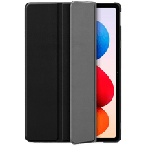 Just in Case Smart Tri-Fold PU-Leer Book Case Zwart Xiaomi Redmi Pad 2 Pro