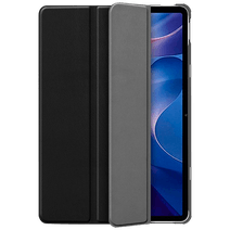 Just in Case Smart PU-Leer Book Case Zwart Xiaomi Redmi Pad 2