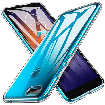 Just in Case Soft TPU Case Clear Motorola Moto E6 Play