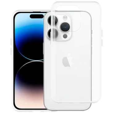 Just in Case TPU Back Cover Transparent Apple iPhone 15 Pro