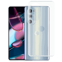 Just in Case TPU Back Cover Transparent Motorola Edge 30 Pro