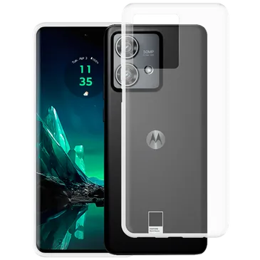 Just in Case TPU Back Cover Transparent Motorola Edge 40 Neo