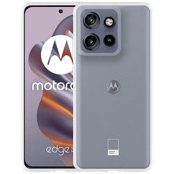 Just in Case TPU Back Cover Transparent Motorola Edge 50 Neo