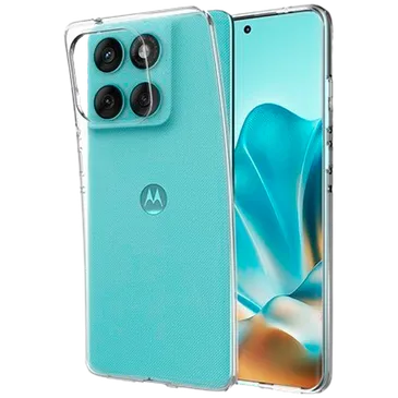 Just in Case TPU Back Cover Transparent Motorola Edge 60/Edge 60 Fusion