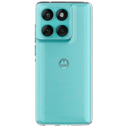 YUXING Cover Transparente Glitter per Motorola Edge 40 Neo, Ragazze