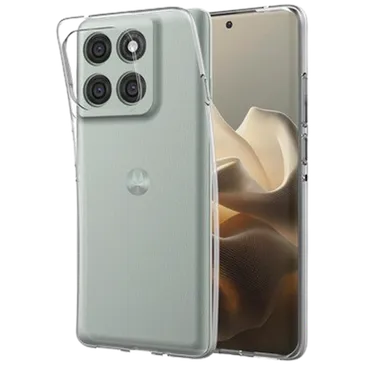 Just in Case TPU Back Cover Transparent Motorola Edge 60 Pro