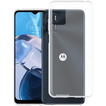 Just in Case TPU Back Cover Transparent Motorola Moto E22 / E22i