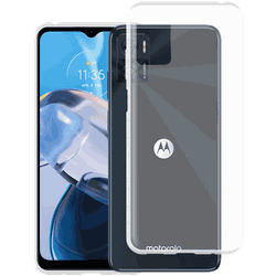 Just in Case TPU Back Cover Durchsichtig Motorola Moto E22 / E22i