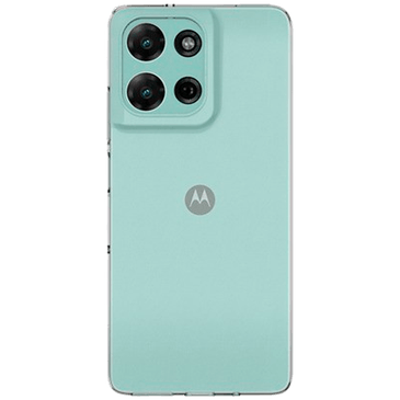 Just in Case TPU Back Cover Gjennomsiktig Motorola Moto G15/G15 Power