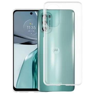 Just in Case TPU Back Cover Transparent Motorola Moto G62