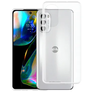 Just in Case TPU Back Cover Transparent Motorola Moto G82