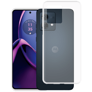 Just in Case TPU Back Cover Transparente Motorola Moto G84