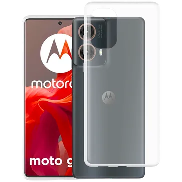 Just in Case TPU Back Cover Transparent Motorola Moto G85