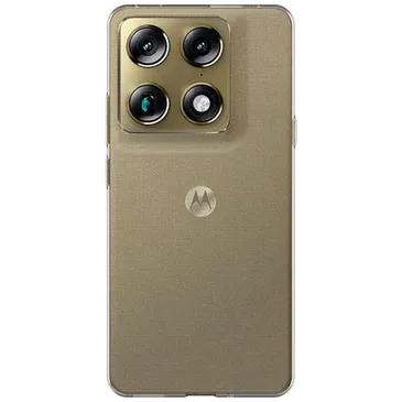 Just in Case TPU Back Cover Transparent Motorola Signature