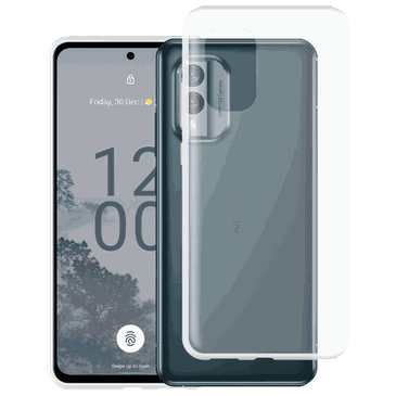 Just in Case TPU Back Cover Transparent Nokia X30