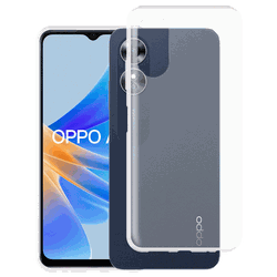 Just in Case TPU Back Cover Transparent OPPO A17
