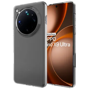 Just in Case TPU Back Cover Transparent OPPO Find X9 Ultra