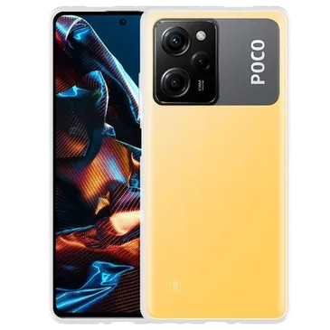 Just in Case TPU Back Cover Transparent Poco X5 Pro