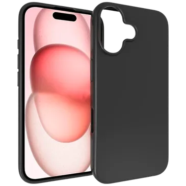 Just in Case TPU Back Cover Black Apple iPhone 16