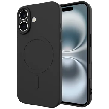 Just in Case TPU Back Cover Black Magnetic Apple iPhone 17