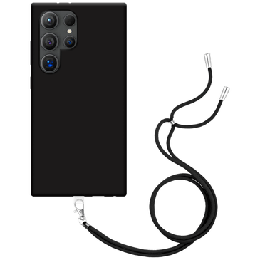 Just in Case TPU Back Cover Black with Koord Samsung Galaxy S24 Ultra