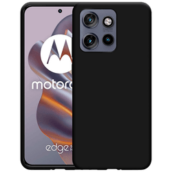 Just in Case TPU Back Cover Black Motorola Edge 50 Neo