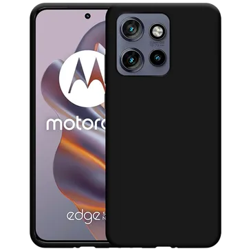 Just in Case TPU Back Cover Zwart Motorola Edge 50 Neo