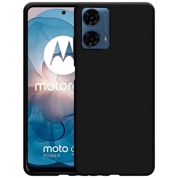 Just in Case TPU Back Cover Black Motorola Moto G04/G04s/G24/G24 Power