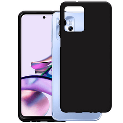 Just in Case TPU Back Cover Zwart Motorola Moto G13