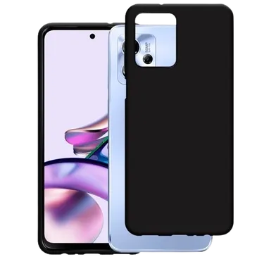 Just in Case TPU Back Cover Noir Motorola Moto G13