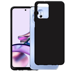 Just in Case TPU Back Cover Musta Motorola Moto G13