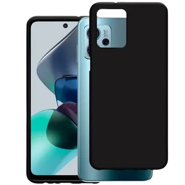 Just in Case TPU Back Cover Noir Motorola Moto G23